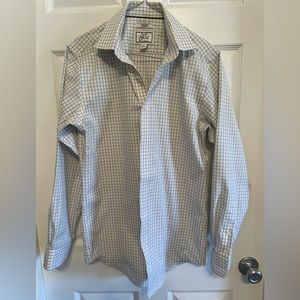 Jos. A. Bank Slim Fit Button-Down Collar Striped Dress Shirt